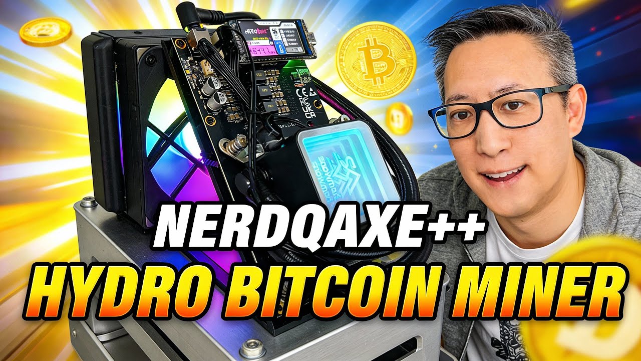 Quiet & Cool Bitcoin Mining? Meet the NerdQaxe++ Hydro – Liquid-Cooled ASIC Miner Review
