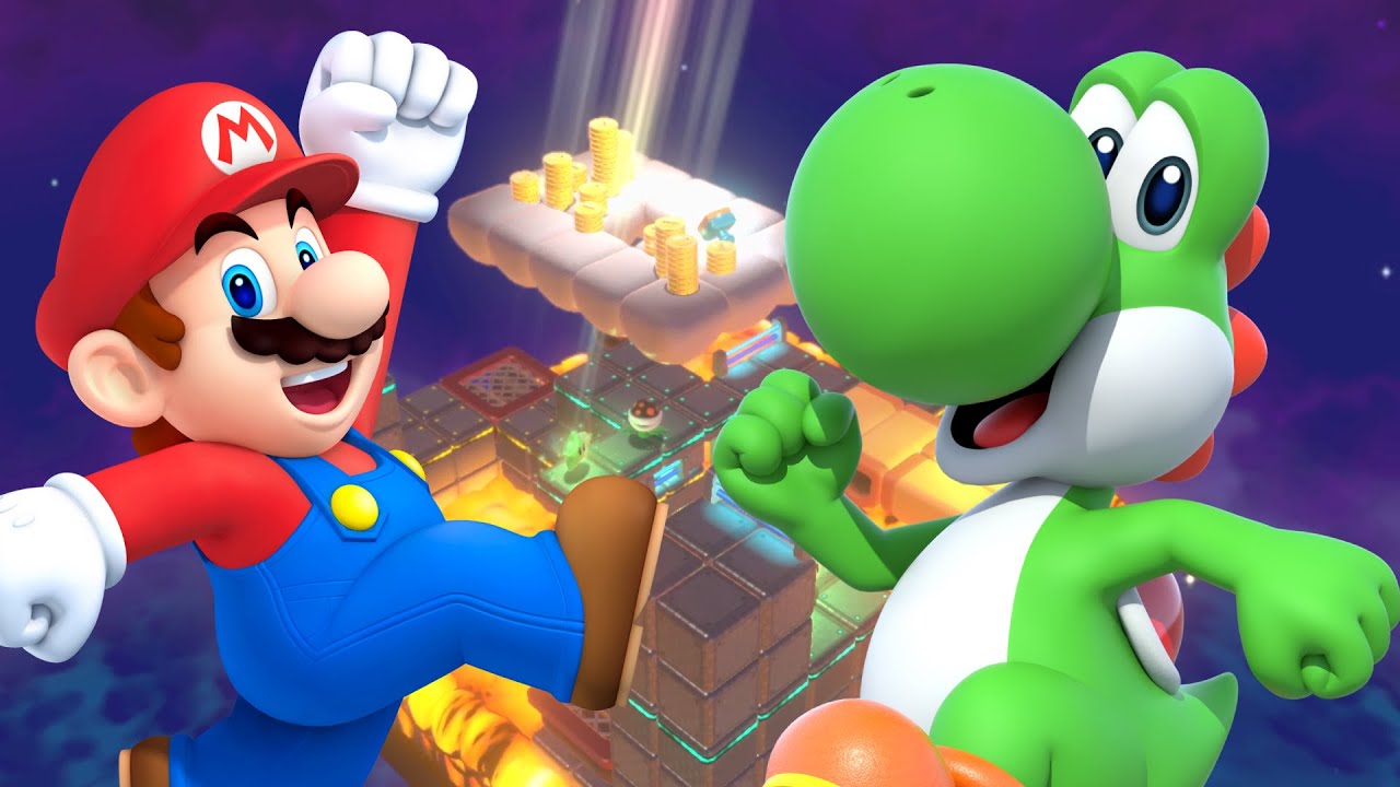 Super YOSHI 3D World: ФИНАЛЬНЫЙ УРОВЕНЬ КАПИТАНА ТОАДА!! *ДВОЕ БРО И СЕСТРЁНКА!!* [Корона мира]
