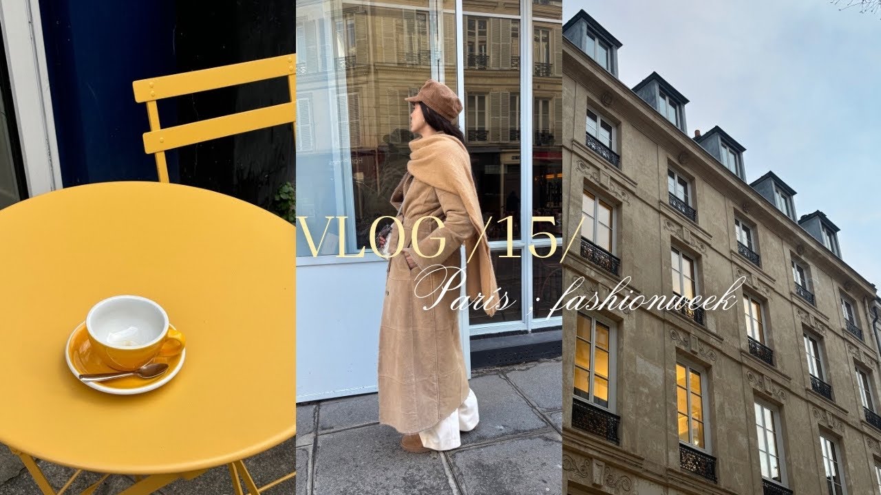 3 días en París Fashion Week | romantizando la vida entre moda, café de especialidad y +