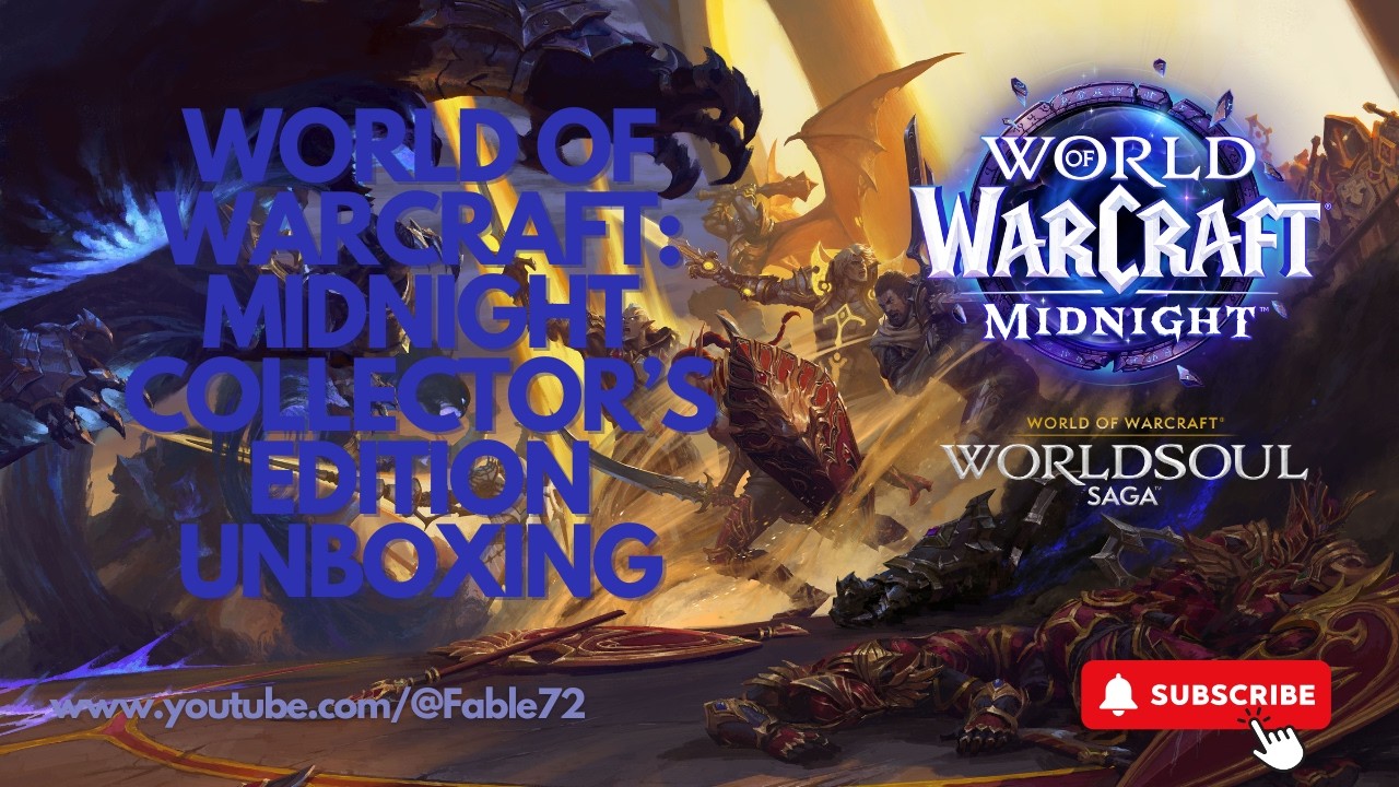 World of Warcraft: Midnight Collector&rsquo;s Edition Unboxing