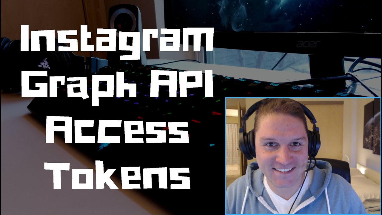 Токены доступа к API Instagram Graph