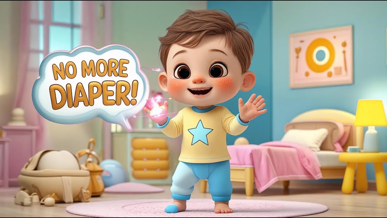 No More Diaper Song 👶🚽 | Potty Training Song for Toddlers