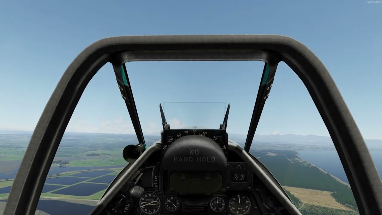 Accusim P 51 Break and Landing at Nelson