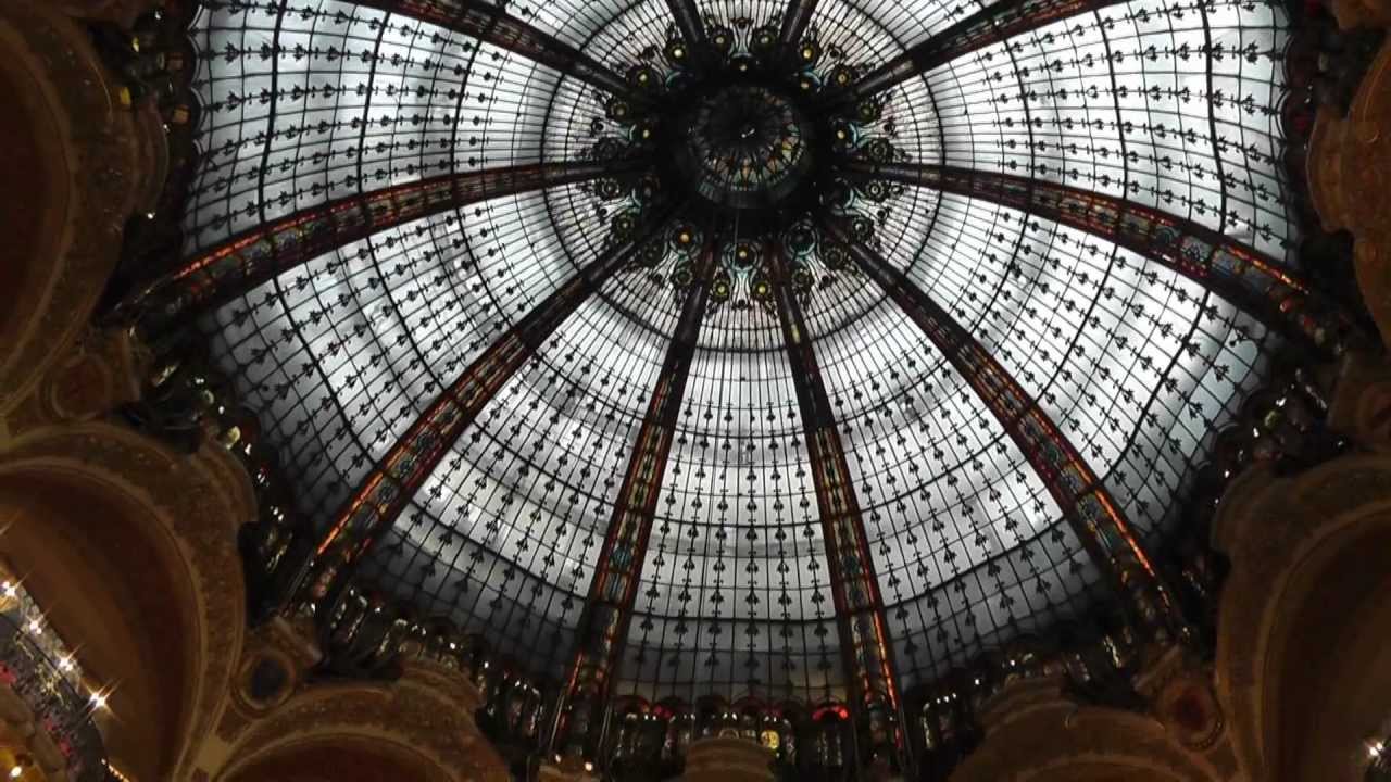 Paris: Galeries Lafayette und Printemps - berühmte Kaufhäuser - famous department stores