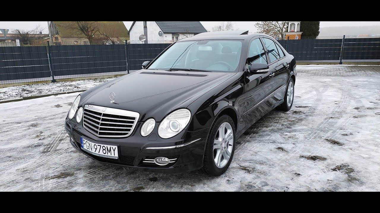 MERCEDES E200 8 1.8 KOMPRESSOR * 2008r * AVANTGARDE * AUTOMAT *