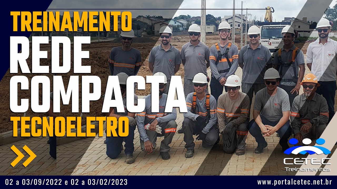 TREINAMENTO DE REDE COMPACTA TECNOELETRO - REGISTRO FOTOGR&Aacute;FICO - CETEC TREINAMENTOS