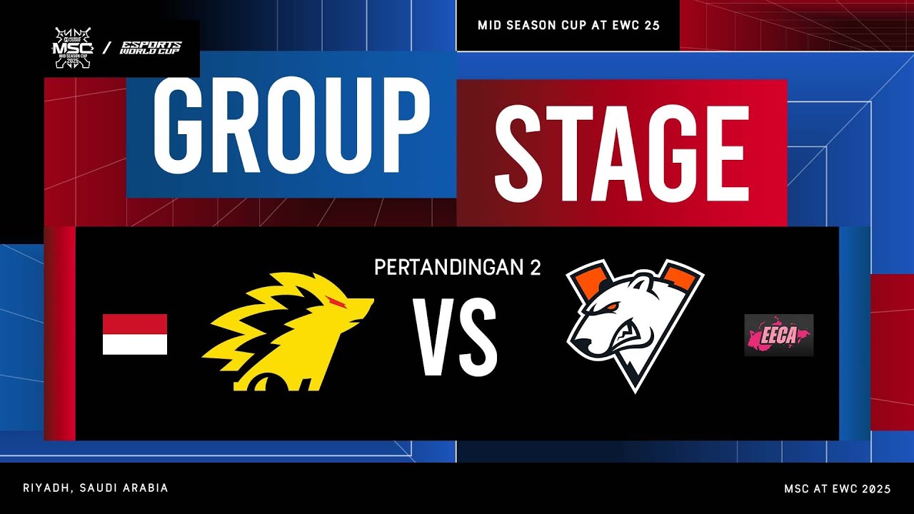 ONIC vs Virtus.pro | HARI 5 | MSC di EWC 25 | Babak Grup
