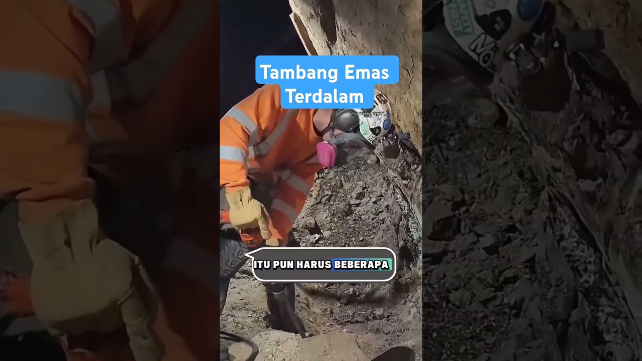 Tambang Emas Terdalam di Dunia #tambang #tambangemas