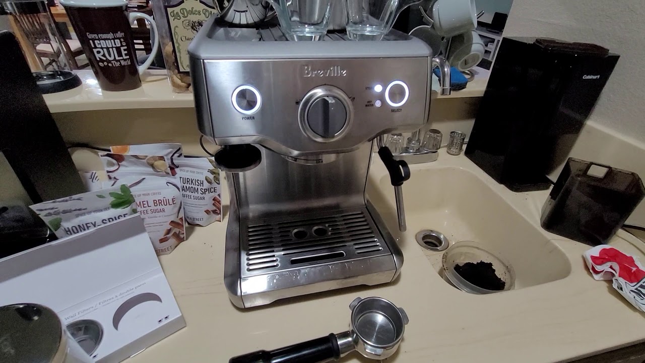 Обзор кофемашины Breville Duo Temp Pro