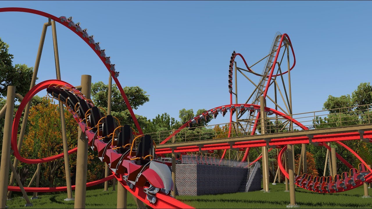 [Nolimits Coaster 2] Hiro - RMC Raptor Coaster (60fps)