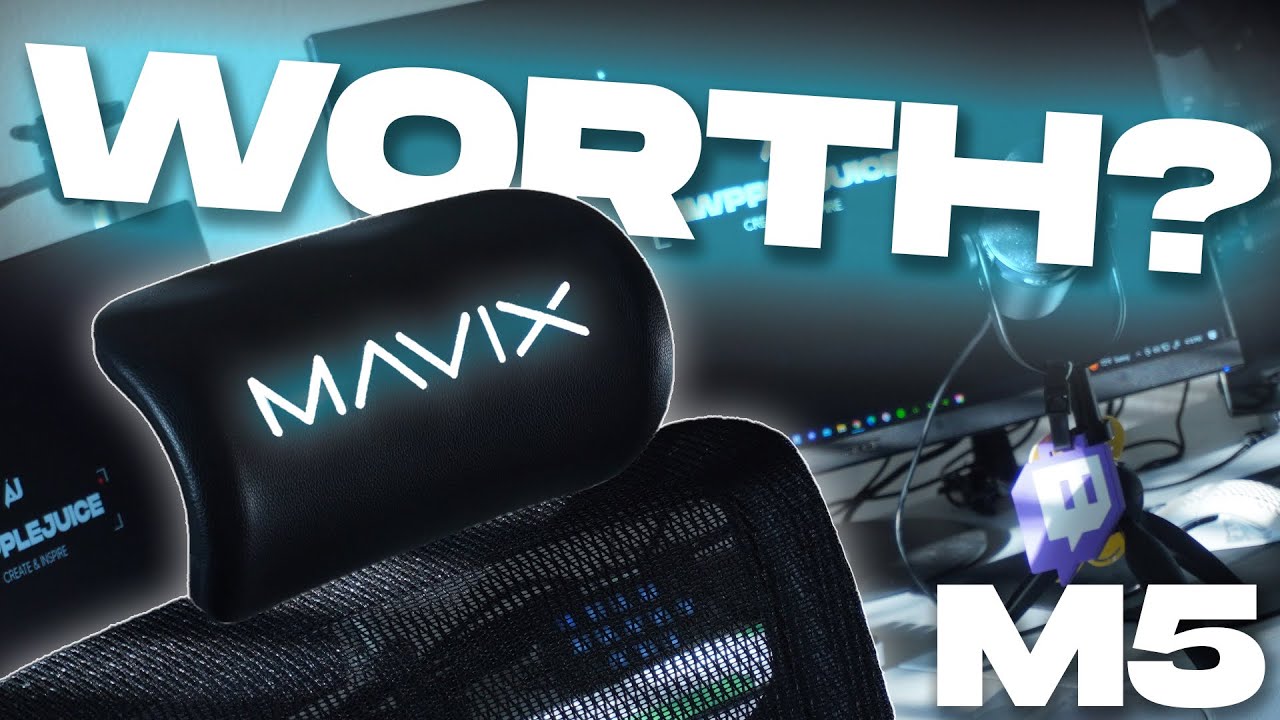 Building my First Ever Gaming Chair | M5 MAVIX Unboxing/Assembly/Review