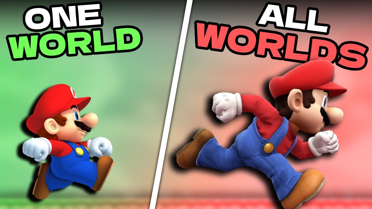 I challenged my Mom to a Race in New Super Mario Bros.
