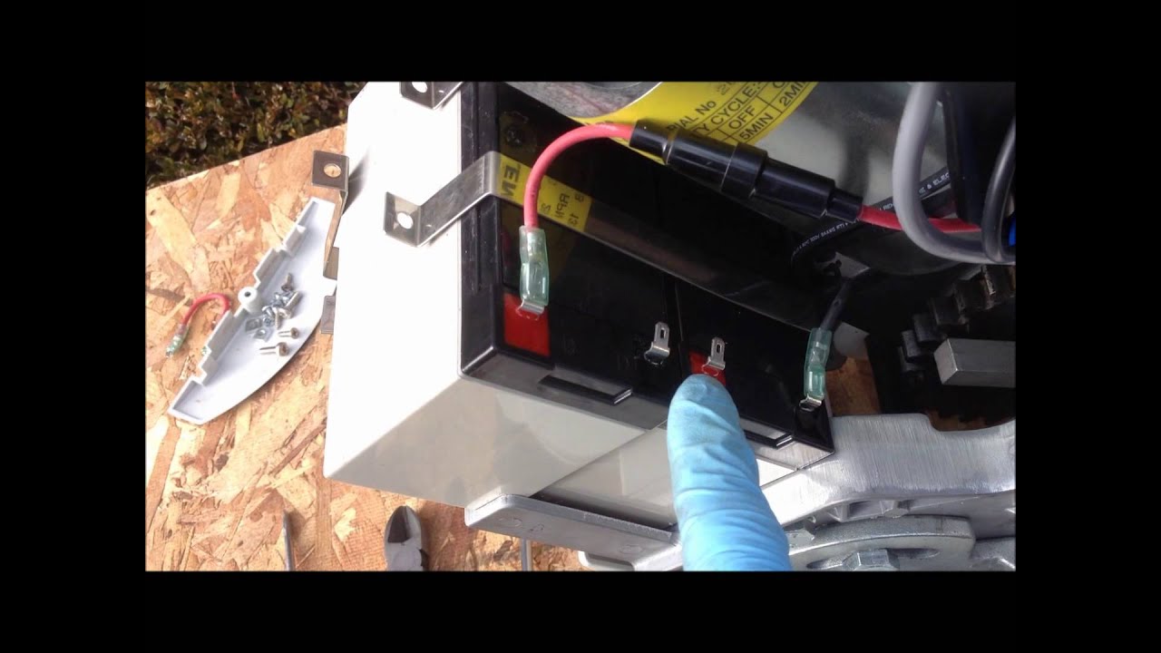 How to replace stairlifts batteries on Acorn Superglide 120
