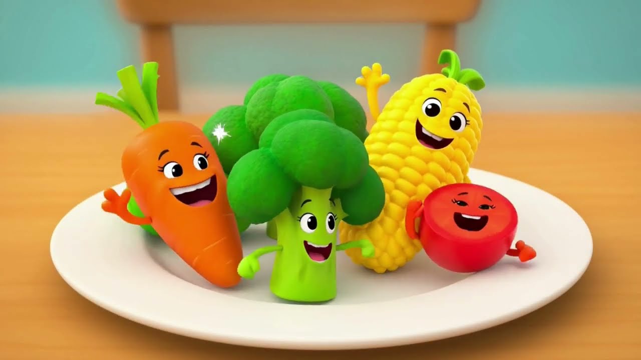 🥔🥕 आलू बोला मुझको खा लो  Healthy Food Poem for Kids  Hindi Rhymes  Kids Cartoon#VegetableSong#