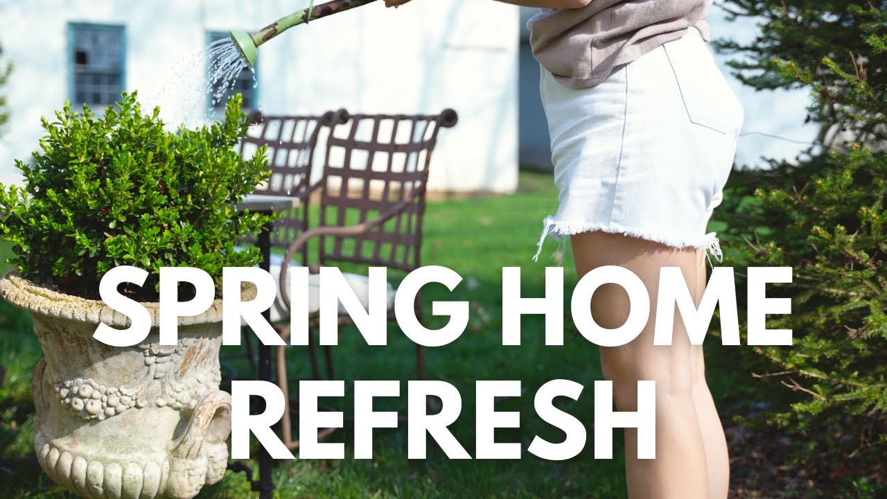 Spring Home Refresh | Decorating, Gardening, and Organizing our home in light of Spring