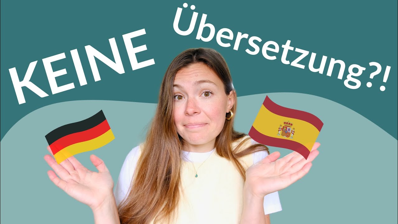 10 außergewöhnliche spanische Wörter | Spanisch lernen für Anfänger