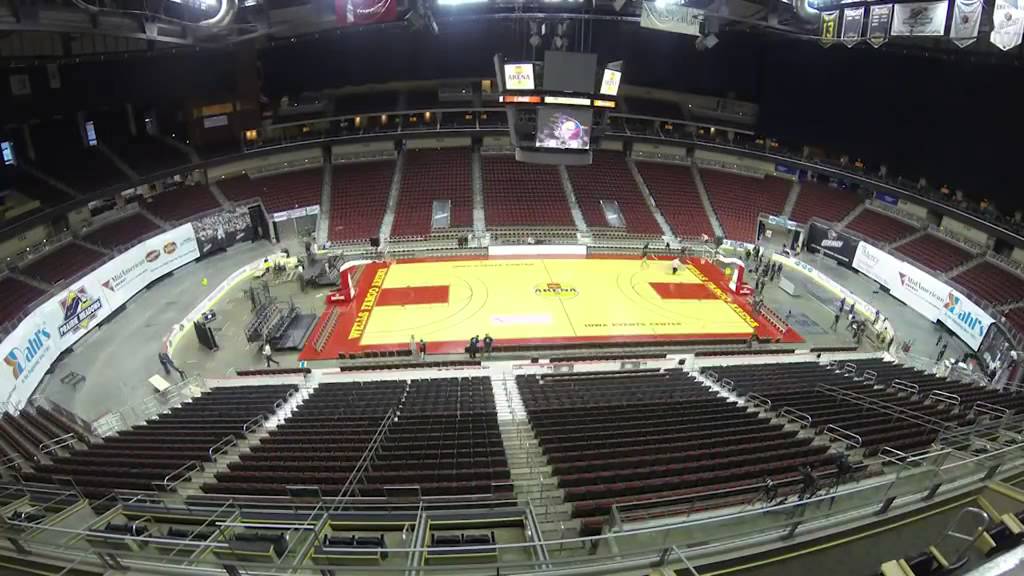 Must-see time lapse: Wells Fargo Arena transforms