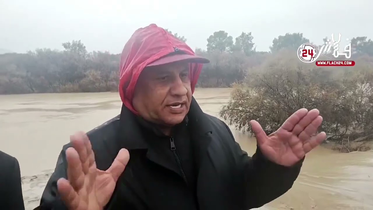 اخبار الفيضانات...زيارة ميدانية لدوار ايت الواد..جماعة ثكنة ..اجيو تشوفو فين وصل منسوب مياه واد سيو