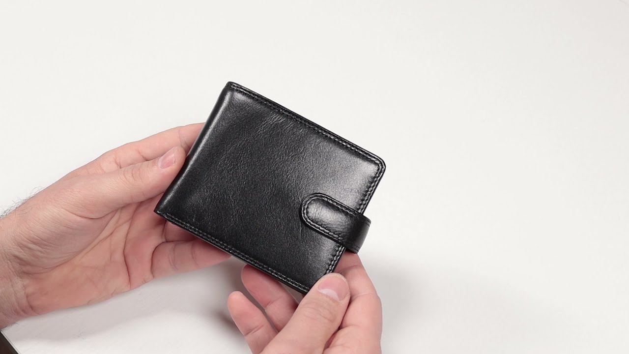 Knightsbridge - Cash & Coin Wallet - Black