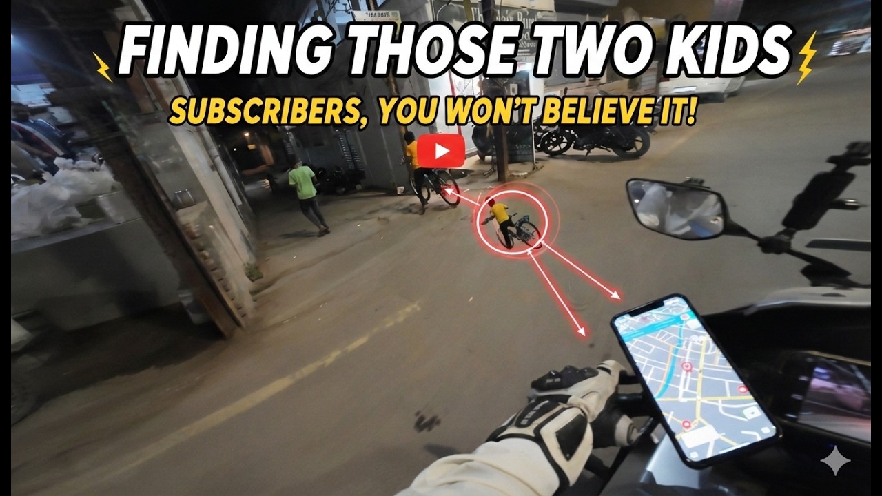 FINDING THOSE TWO KIDS SUBSCRIBERS 😍 || 131ST MOTOVLOG.