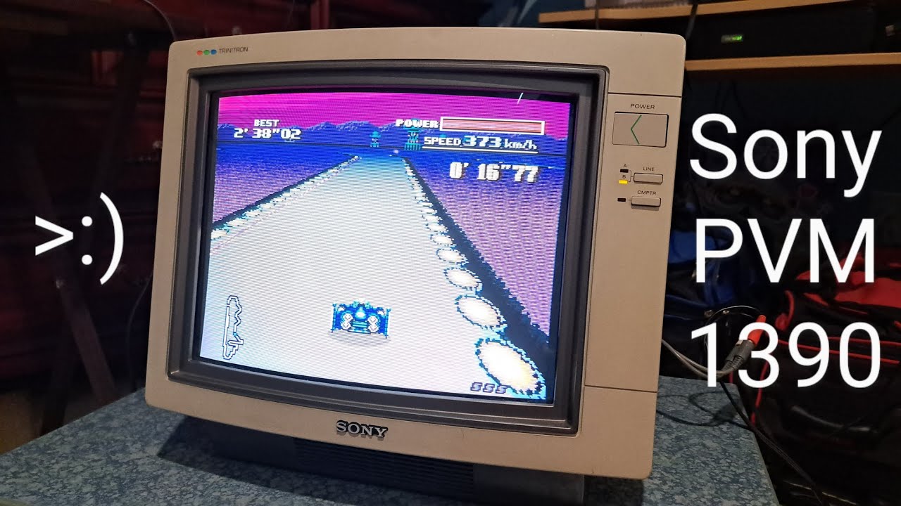 REAL Retro Style: Sony PVM-1390 CRT Video Monitor Overview