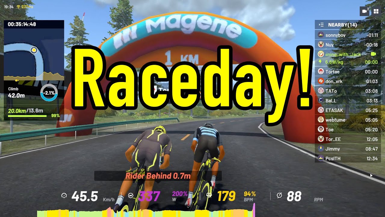 Indoor cycling race | Onelap Cycling app | March 30, 2022 | Onelap Cycling Vlog ep.1