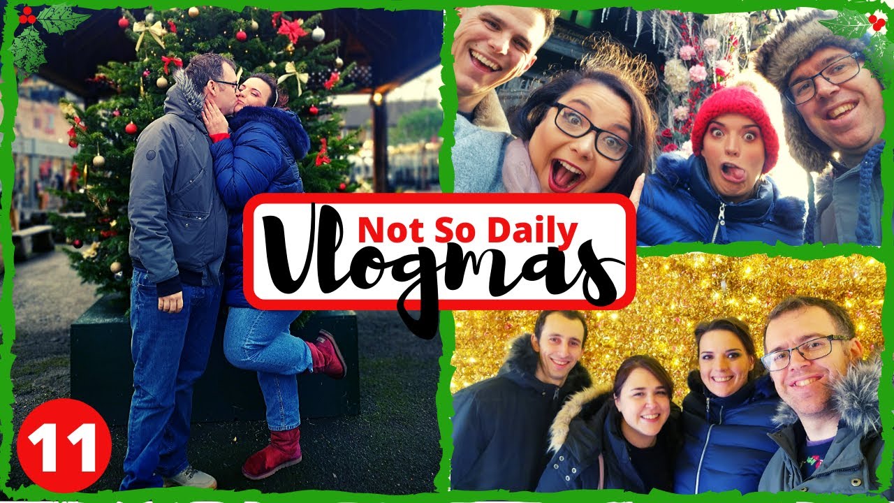 Not So Daily Vlogmas #11 Our Last Food Shop, Gift shopping & Ice skating 2019 | KrispySmore