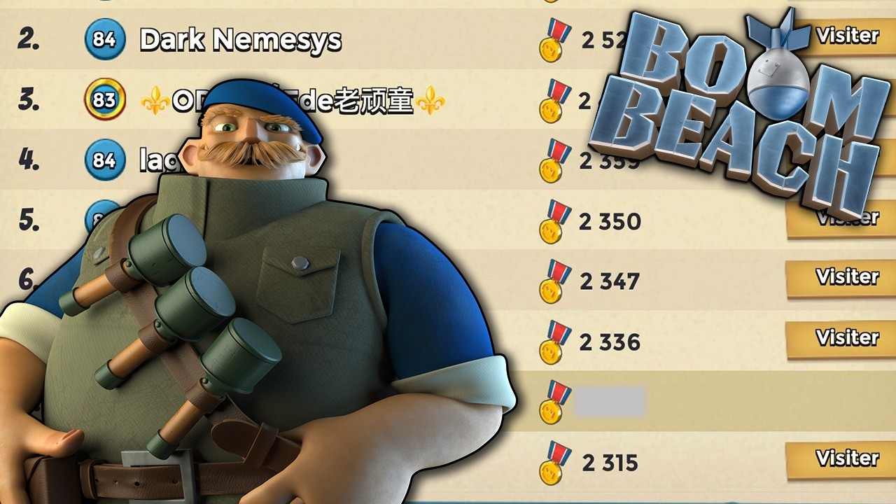 Rush Top Fr sur Boom Beach ! Episode Final !
