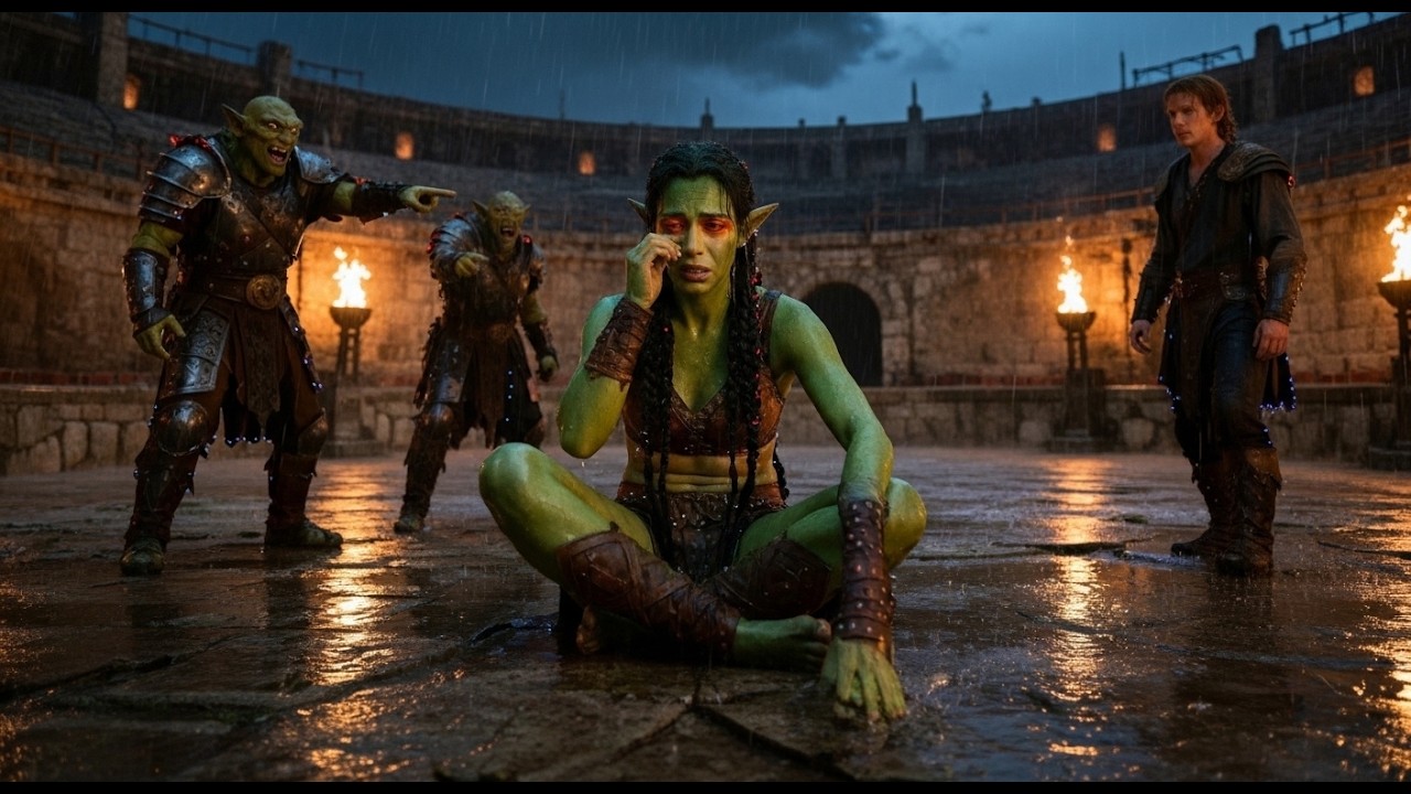 The Orc Girl They Called “Cursed”… Until a Human Exposed the Truth