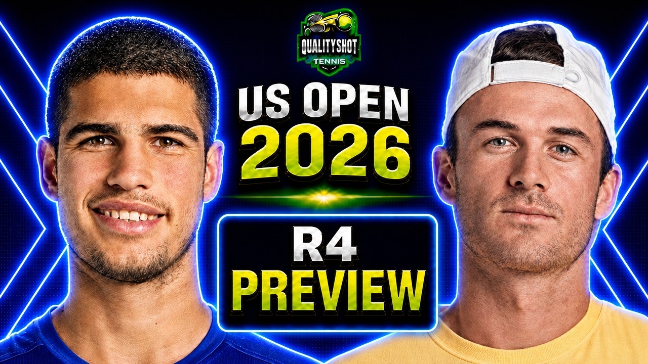 Carlos Alcaraz vs Tommy Paul - Preview & Prediction - 2026 US Open Round 4