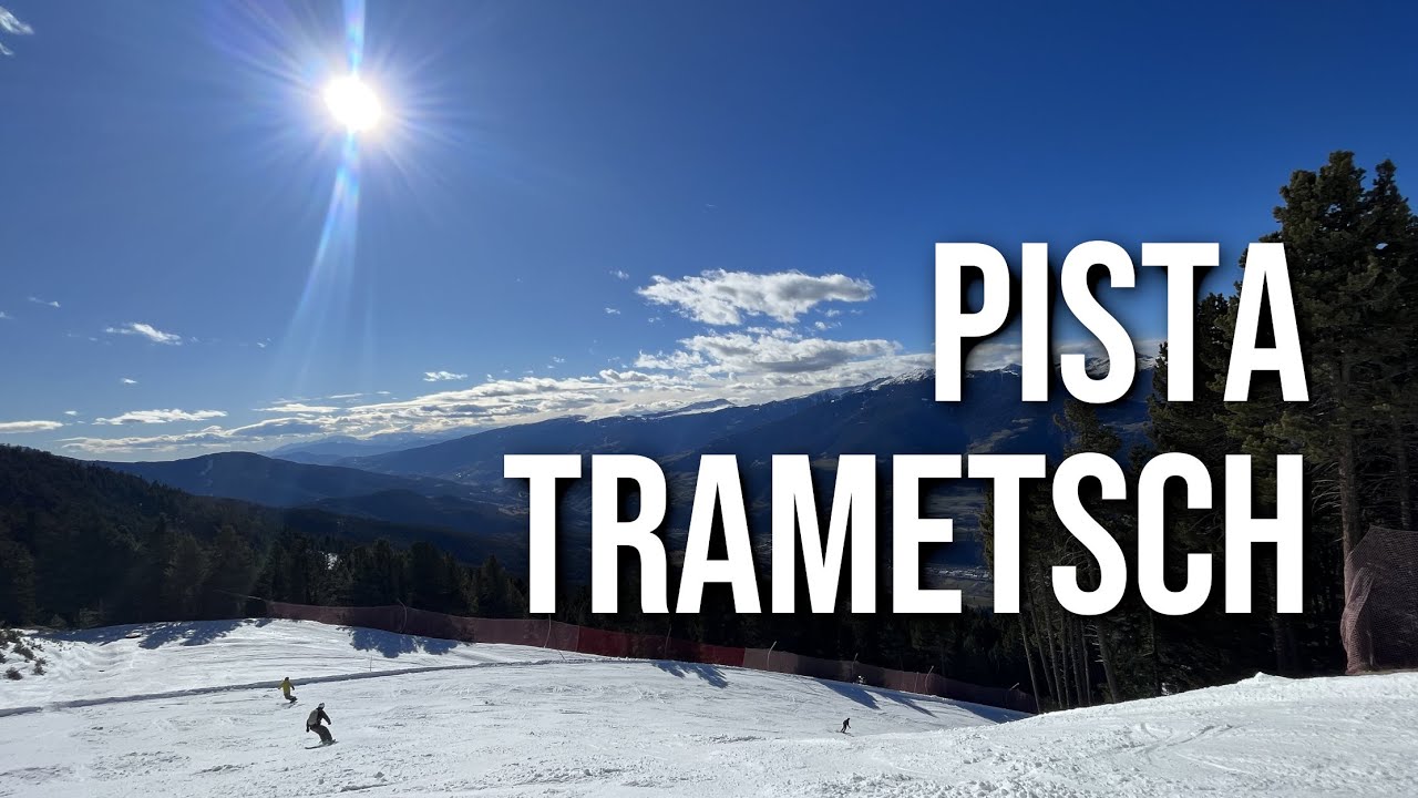 Pista Trametsch (integrale da 2446 m) con variante alta #plose #dolomitisuperski #skislopes
