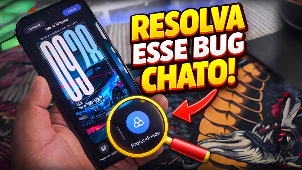 BUG CHATO na HyperOS 2 e 3? 🔒 Resolva AGORA o problema da TELA DE BLOQUEIO | Xiaomi