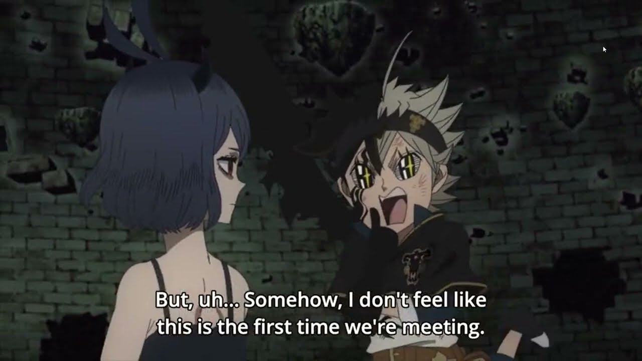 【ブラッククローバー】ネロ人間の姿でアスタと再会する