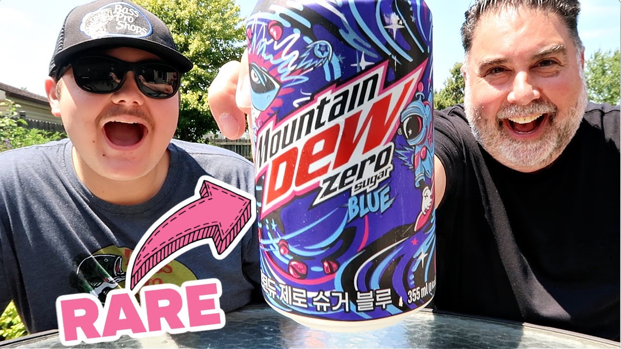 Ultra Rare Mountain Dew Blue Zero Sugar Review