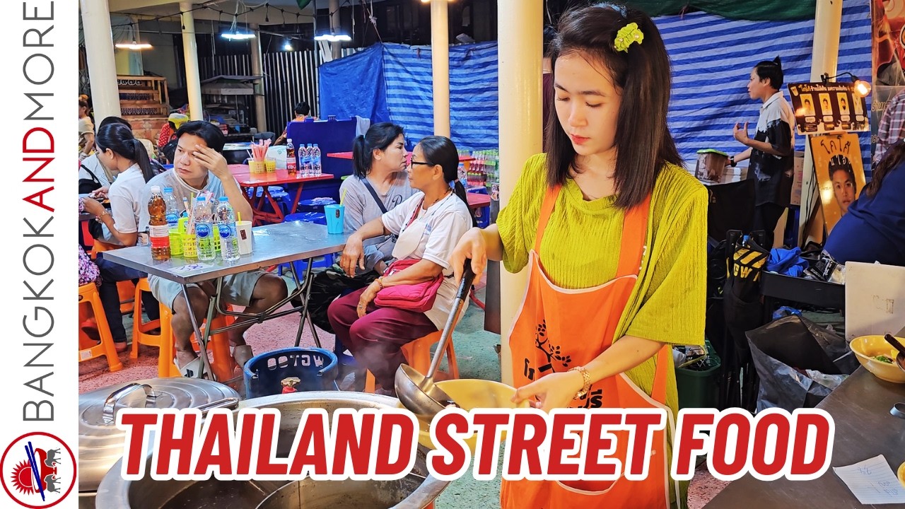 RELAXING THAILAND STREET FOOD & TEMPLE FESTIVALS | REAL SOUNDS (No Talking)