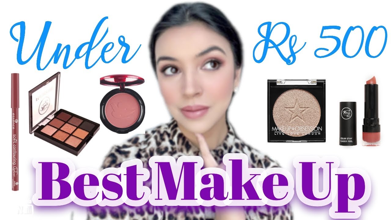 BEST MAKEUP Under Rs 500 - |Blush - Contour - Lipstick - Highlighters - Eyeshadow Palettes & more|