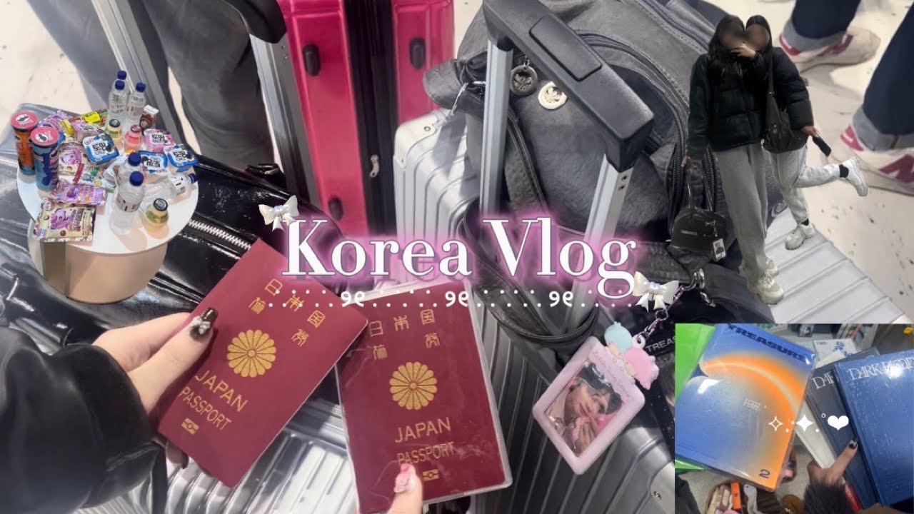 【vlog】初韓国ꕀ🎀 5泊6日の韓国旅行🇰🇷day1