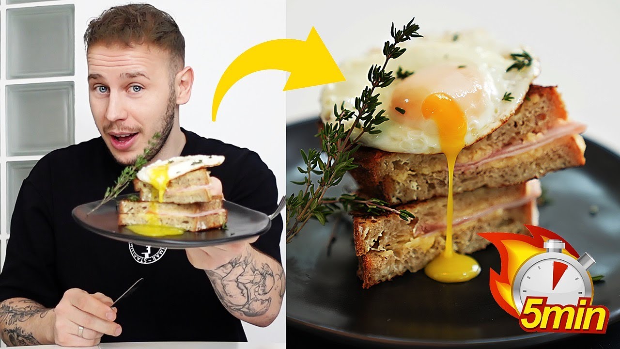 SZYBKIE SNIADANIE  🍳🍞  CROQUE MADAME