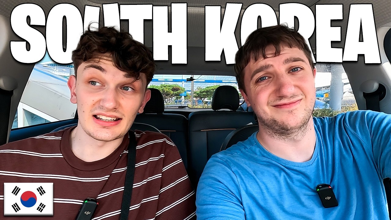 Our First Day in South Korea! | The Cross-Country Roadtrip Begins  🇰🇷