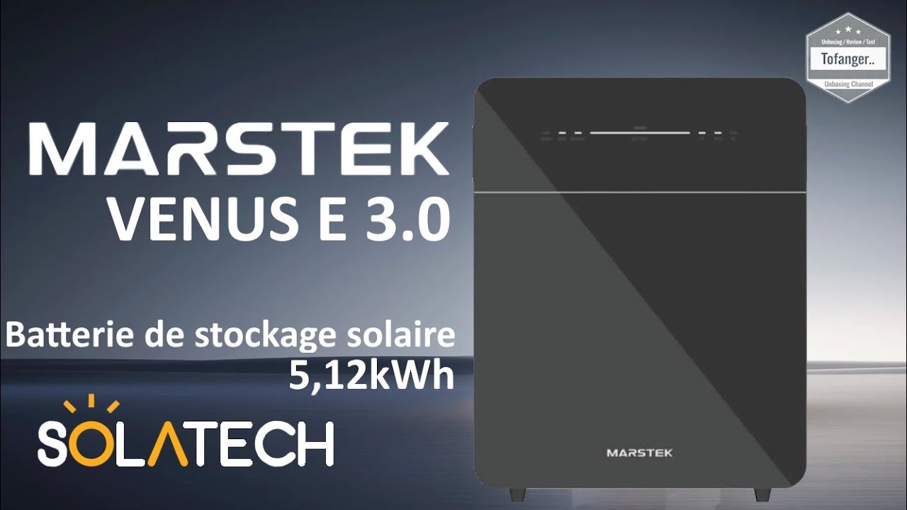 Marstek VENUS E 3.0❤️Солнечная аккумуляторная батарея — VENUS E 3 Marstek 5,12 кВт·ч —  Распаковка