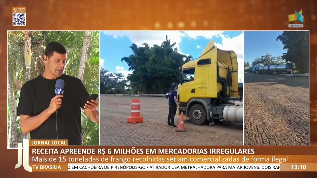 JL - Receita apreende R$ 6 milhões em mercadorias irregulares