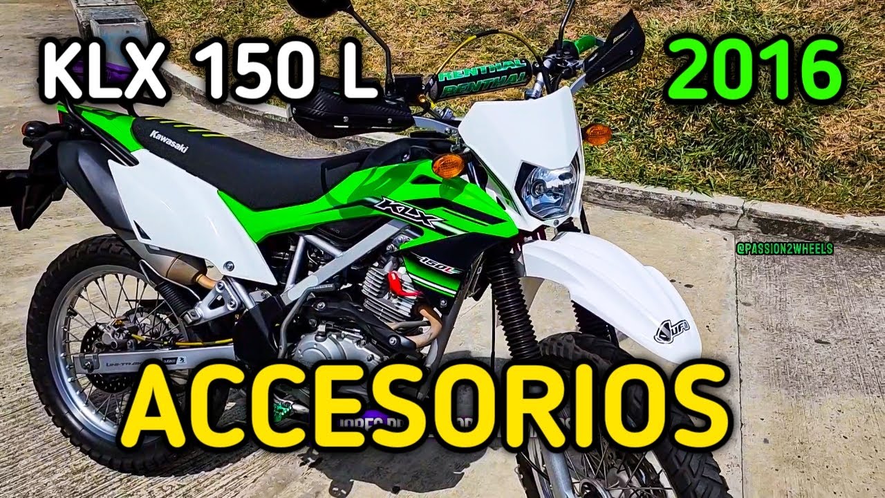 Kawasaki KLX 150 L Full Accesorios en 2024 | Passion2wheels