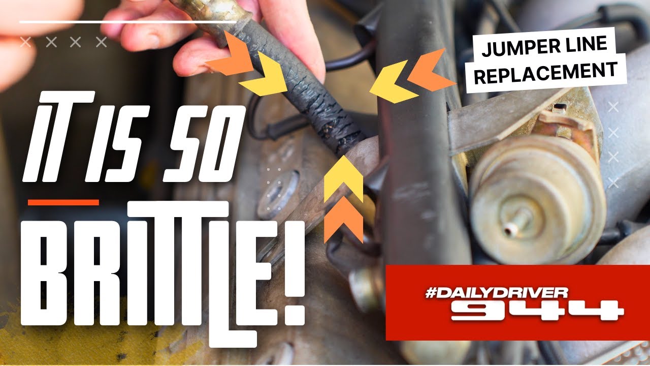PORSCHE 944 DIY - Fire Prevention (Part 2): Fuel Jumper Line | DailyDriver944