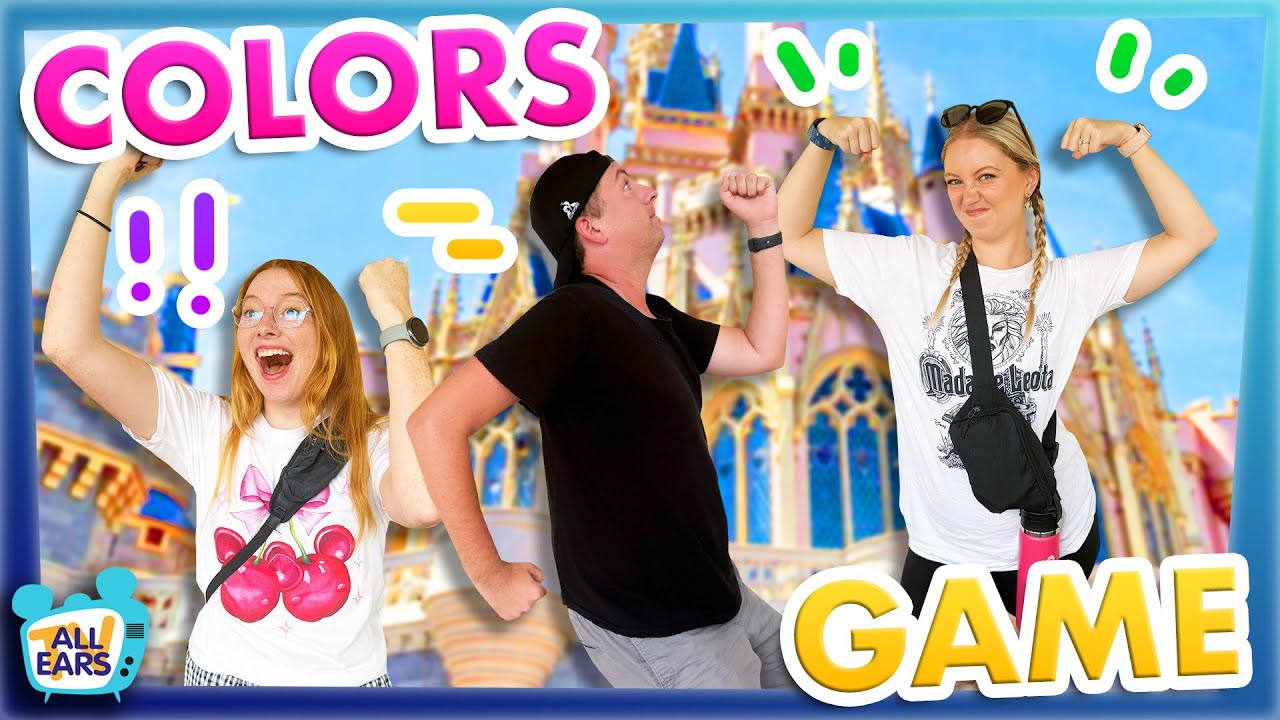 Disney World Colors Game SEASON TWO -- Magic Kingdom