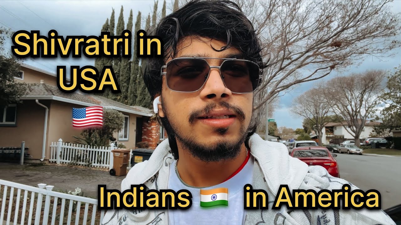 Shivratri in America 🇺🇸|| life in America full Moz🤩|| Shiv Durga Mandir Darshan || Indian 🇮🇳 