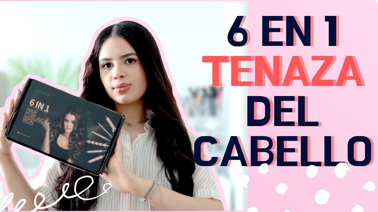 Quieres rizarte tu cabello? 🤔 trata este producto 🤓 | rizadoras de cabello 6 en 1 de Amazon