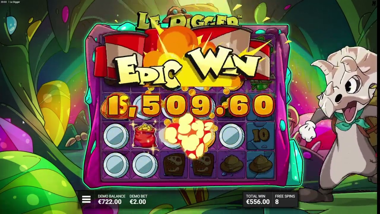 Le Digger ⛏️ Epic Bonus Showcase | Hacksaw Gaming Slot Preview 2025