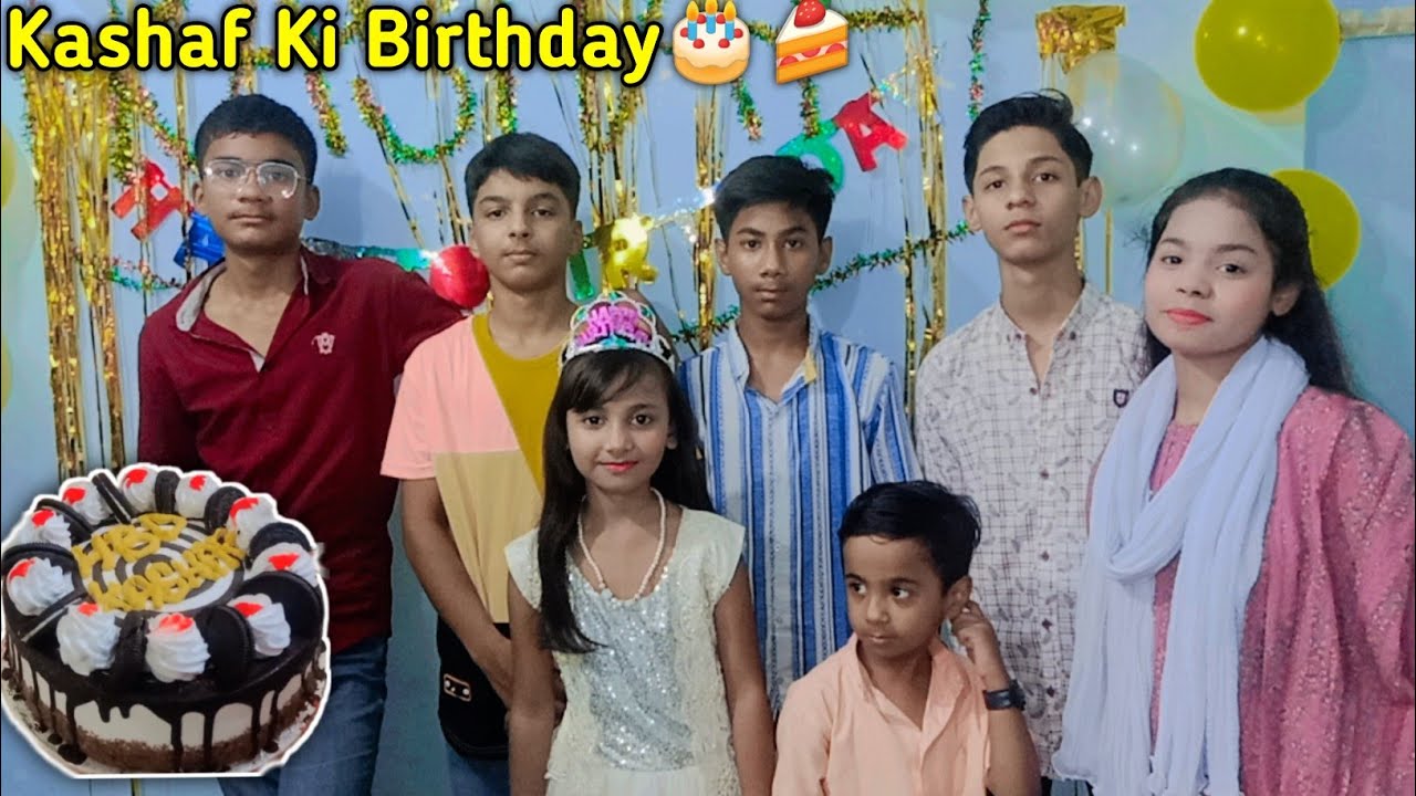 Kashaf Ki Birthday 🎂🍰 || Saray Balloon Urh Gae 🤣 || Mehdi Kashaf Vlogs |