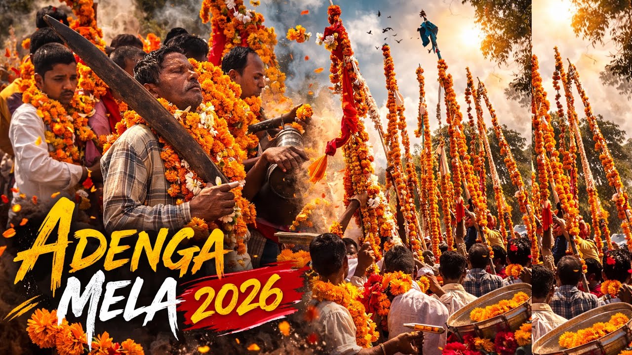 अड़ेंगा मेला केशकाल + जात्रा |. बस्तर  का प्रसिद्ध मेला 2026