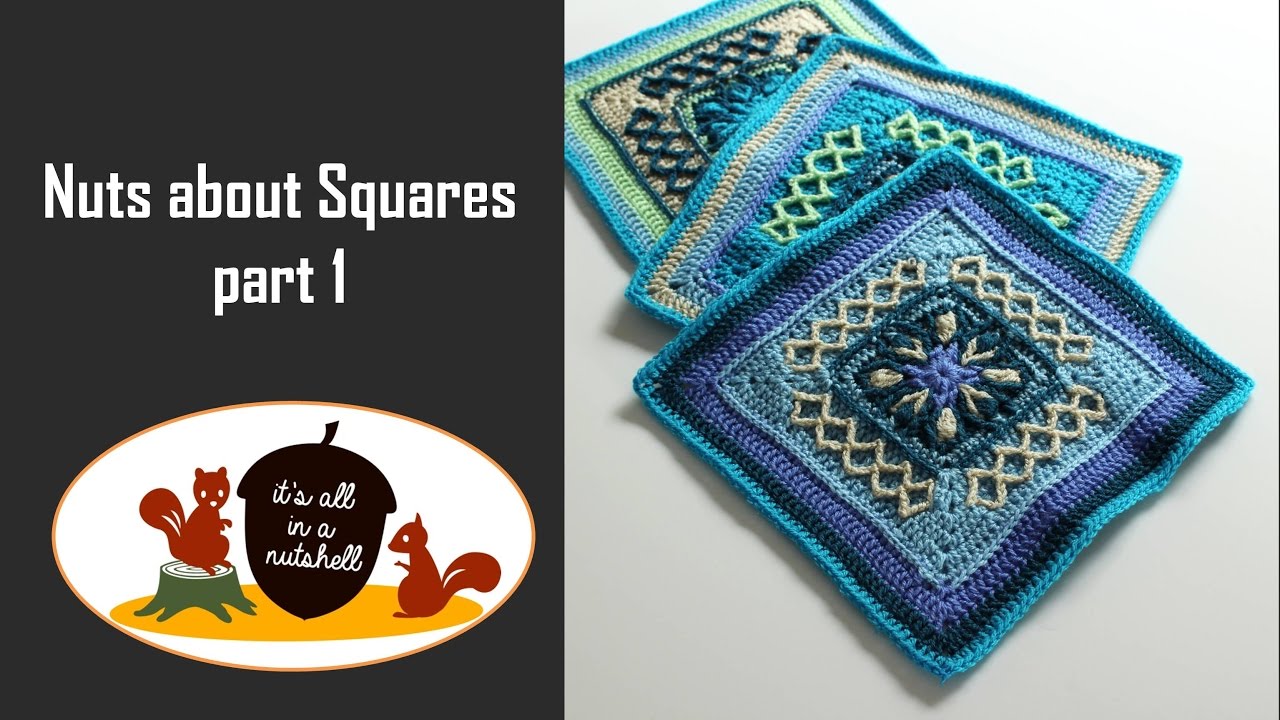 Nuts about Squares CAL, неделя 1 — для правшей